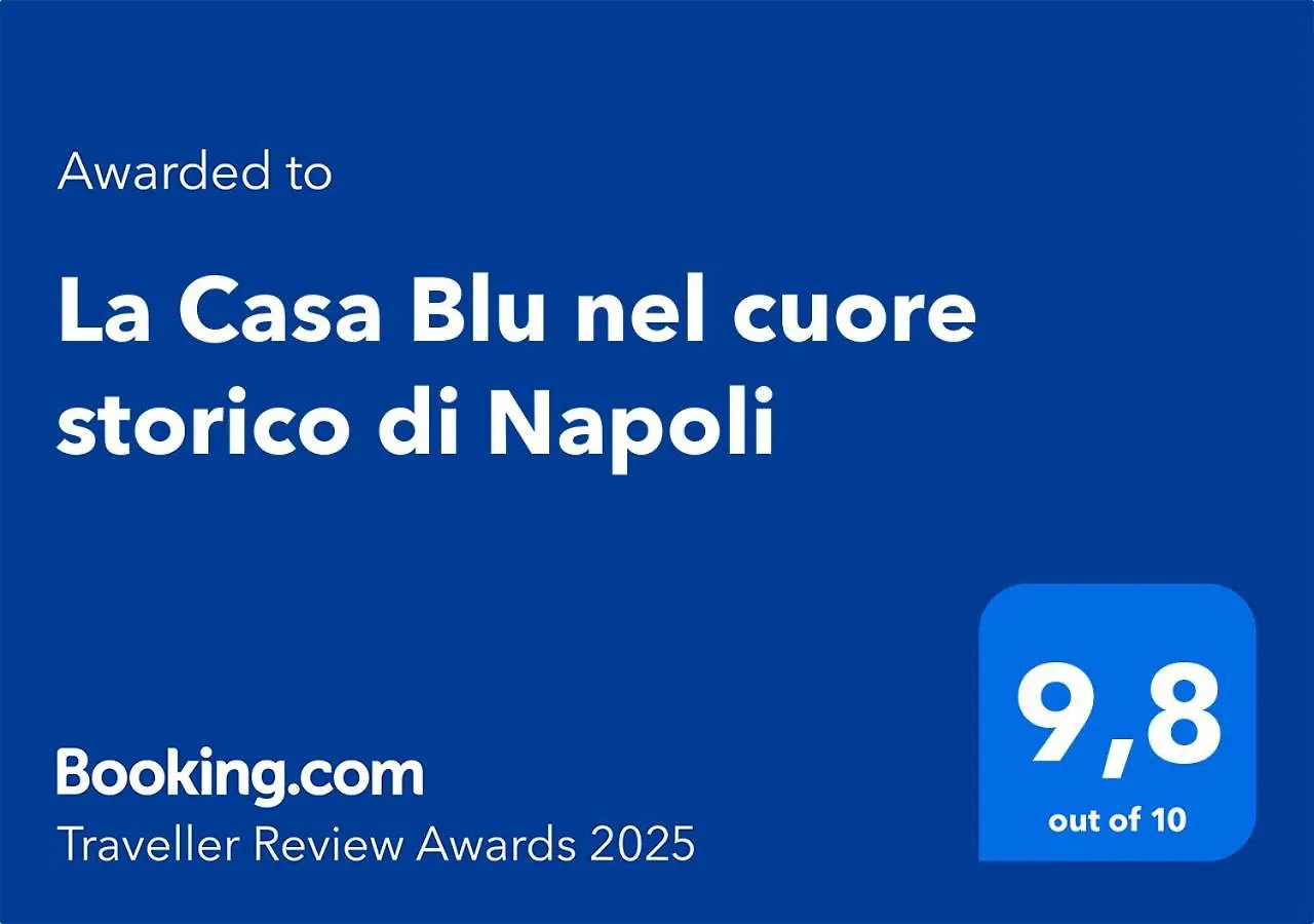 La Casa Blu Nel Cuore Storico Di Napoli Italy
